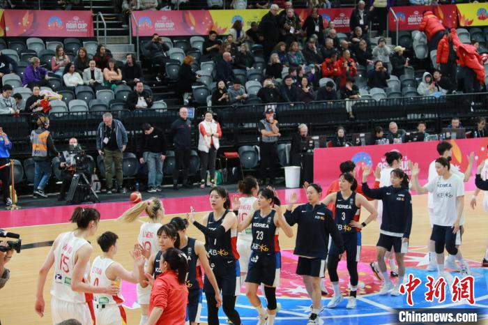 亚洲杯女篮小组赛：中国队顽强逆转韩国 87-81加