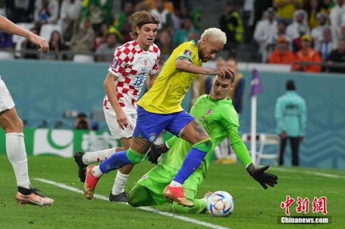 内马尔点球大战失手 巴西遭克罗地亚淘汰晋级四