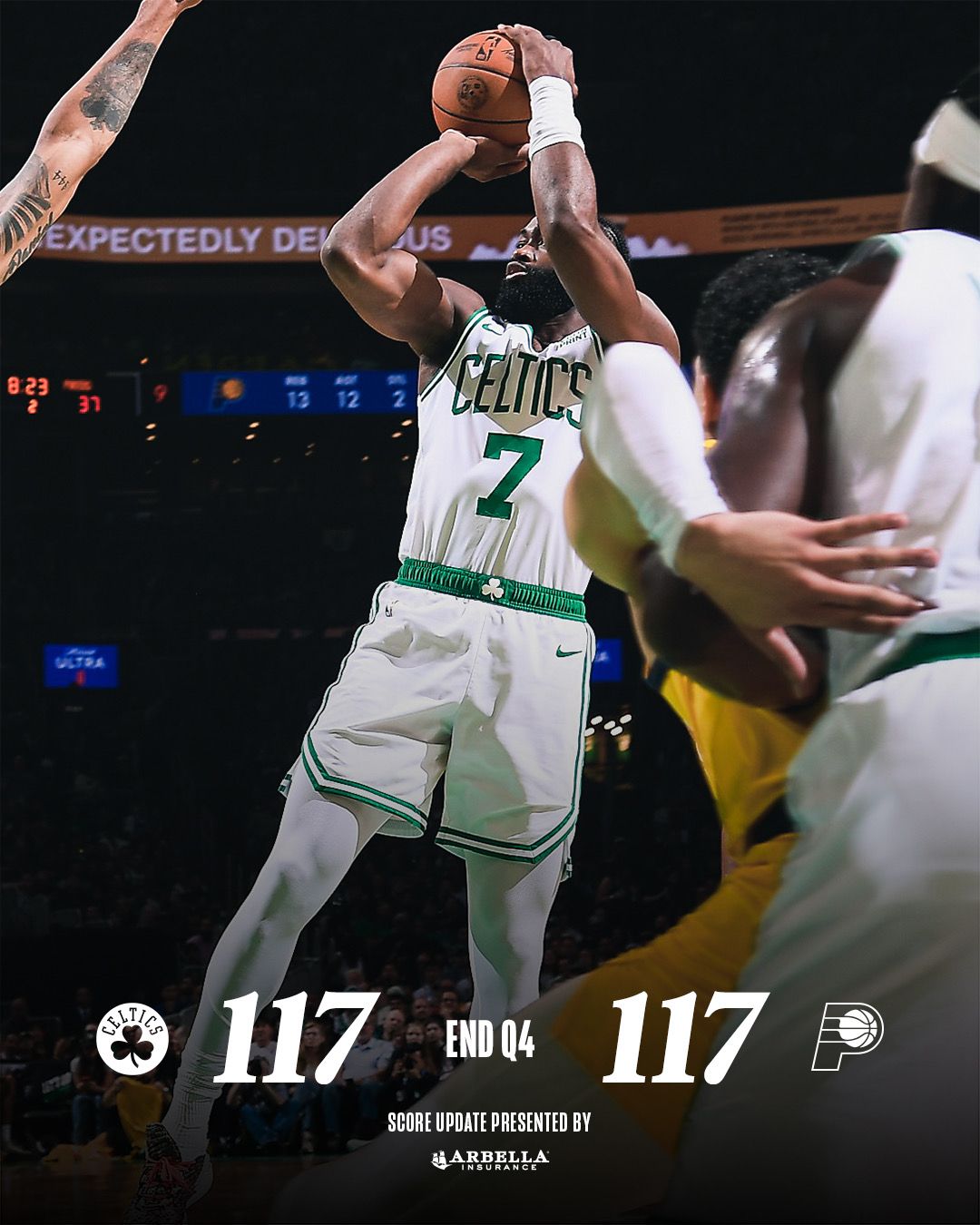 凯尔特人加时险胜步行者 晋级东部决赛