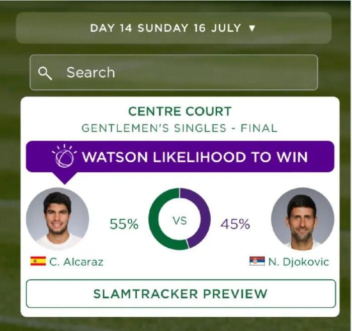 德约科维奇温网决赛惜败阿尔卡拉斯 西班牙新星