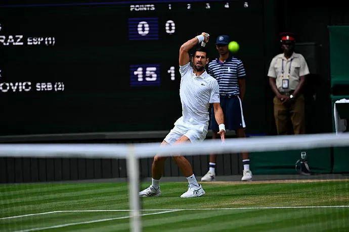 德约科维奇温网决赛惜败阿尔卡拉斯 西班牙新星