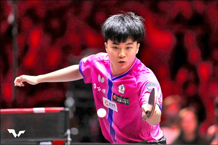 林昀儒力克周启豪晋级八强迎战张本智和