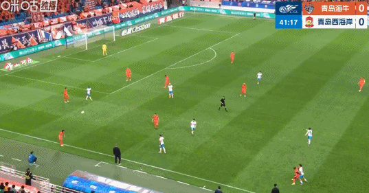 17岁王庚睿中超首秀三度闪光 或成青岛西海岸又