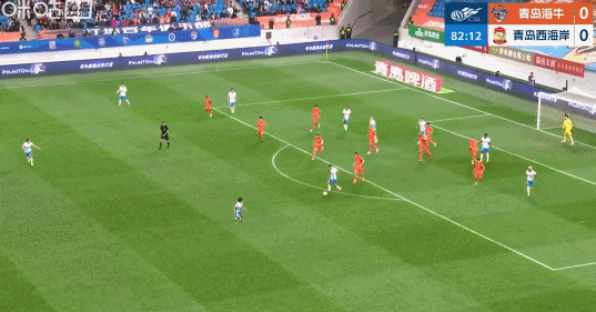 17岁王庚睿中超首秀三度闪光 或成青岛西海岸又